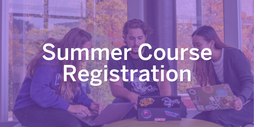 Summer Course Registration